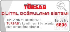 TÜRSAB Dijital Doğrulama Sistemi - Belge No 6695